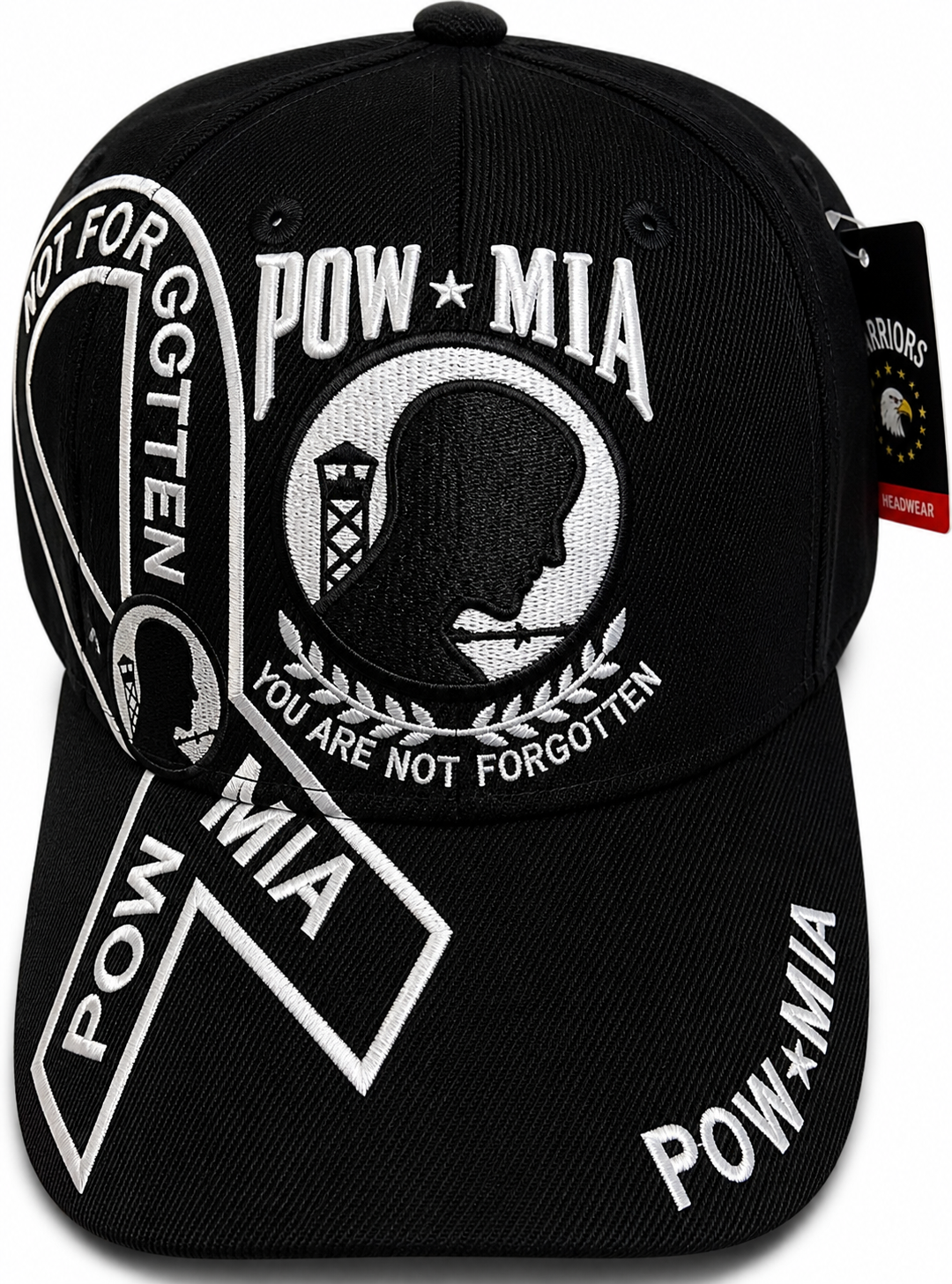 3POW-MIA Military Cap - Officially Licensed