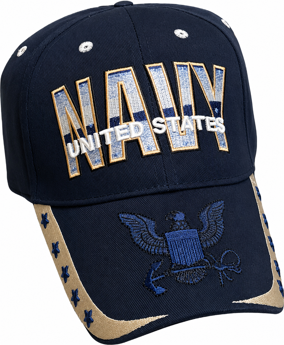 (U.S NAVY HAT Military Cap - Officially Licensed
