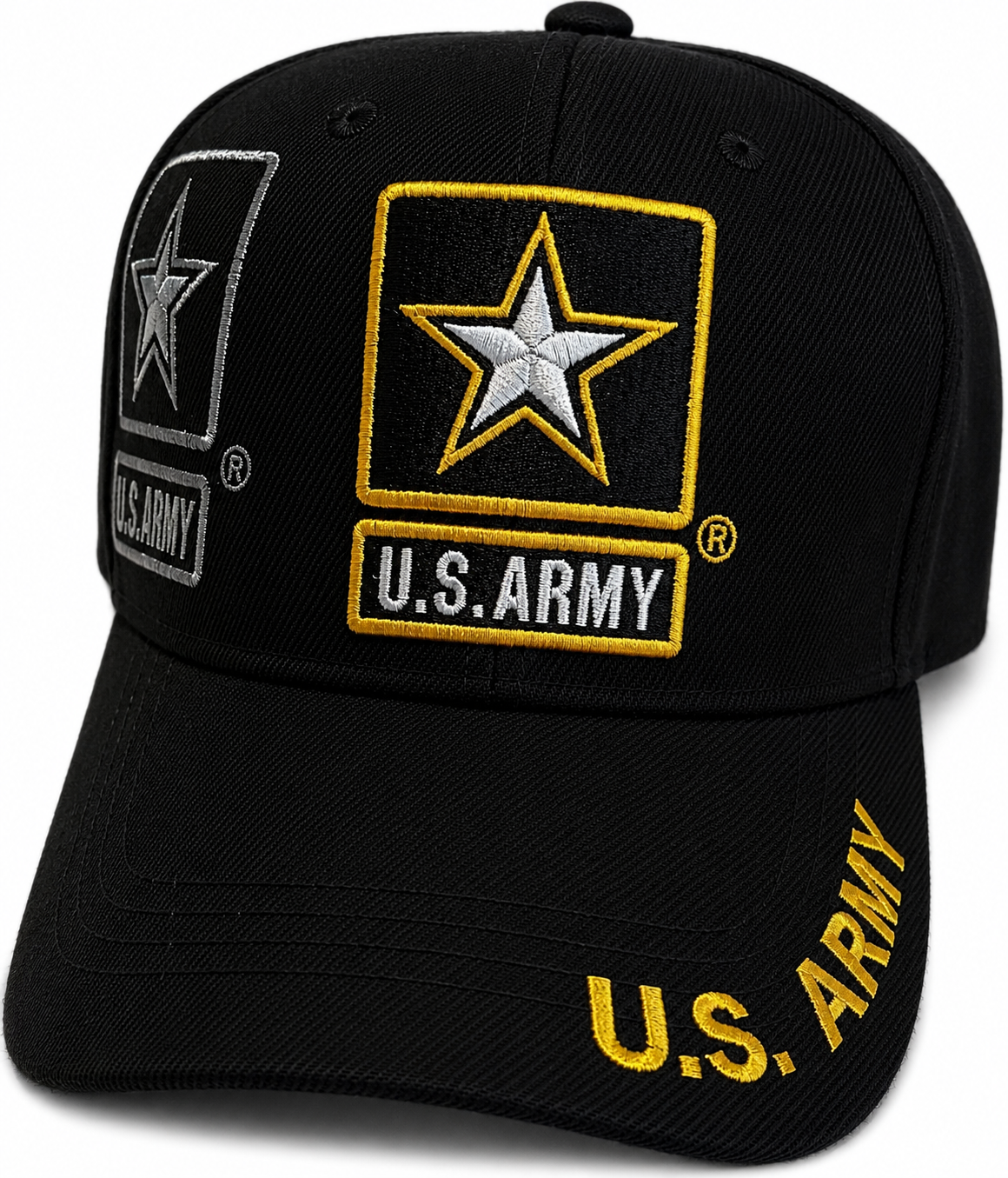 (US ARMY STAR AND SHADOW Military Cap - Officially Licensed