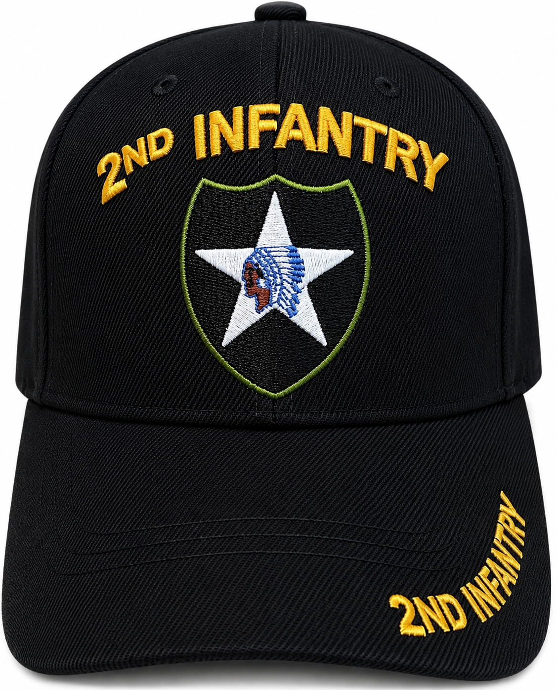 2ND INFANTRY  Military Cap - Officially Licensed