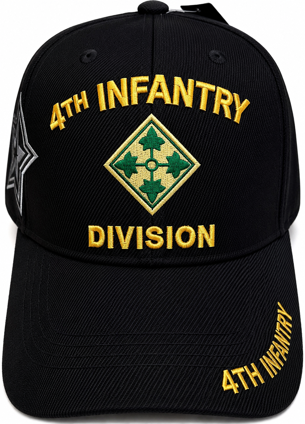(4TH INFANTRY DIV Military Cap - Officially Licensed