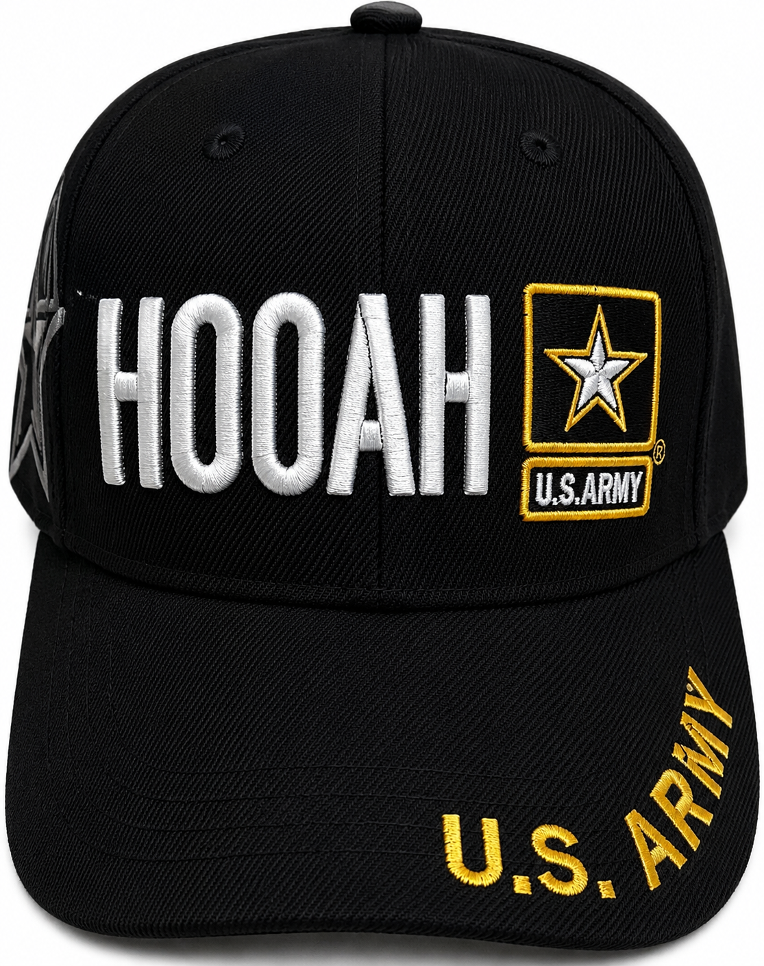 (HOOAH ARMY MOTTO Military Cap - Officially Licensed