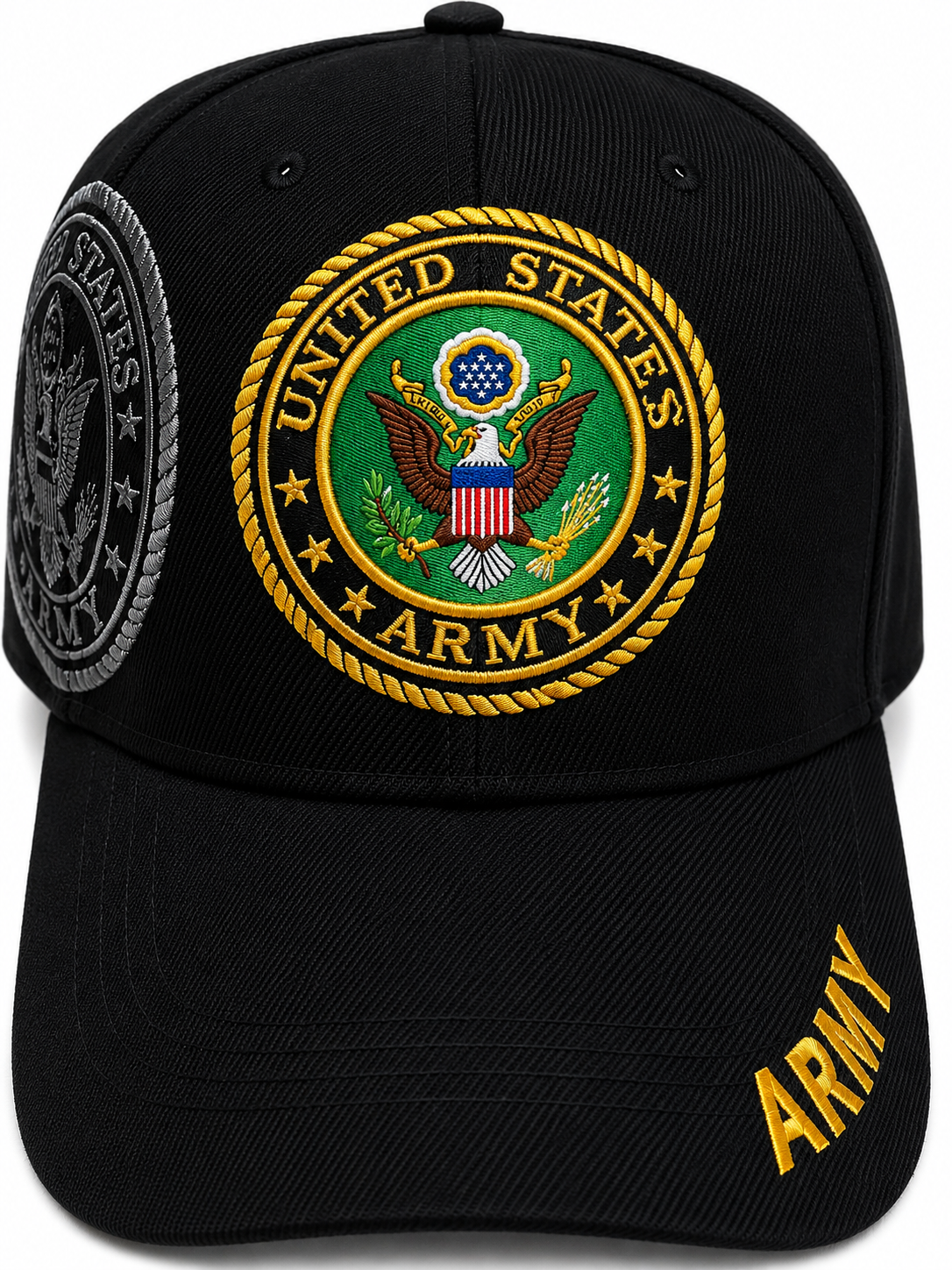 (ARMY LOGO ON FRONT OF CAP Military Cap - Officially Licensed
