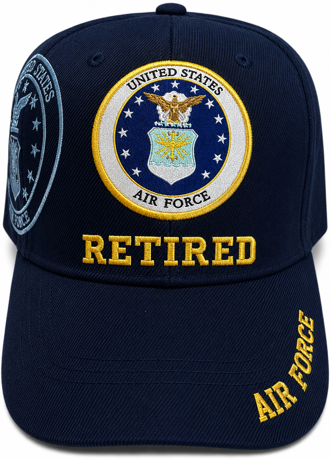 RETIRED AIRFORCE LOGO  Military Cap - Officially Licensed