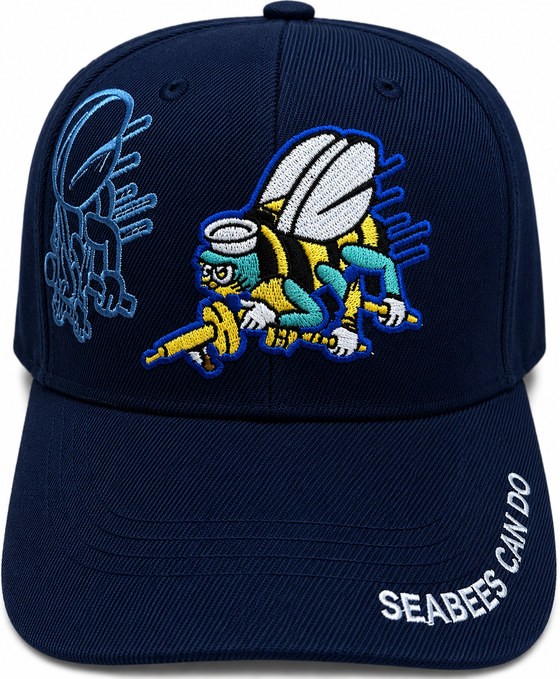(SEABEES CAN DO Military Cap - Officially Licensed
