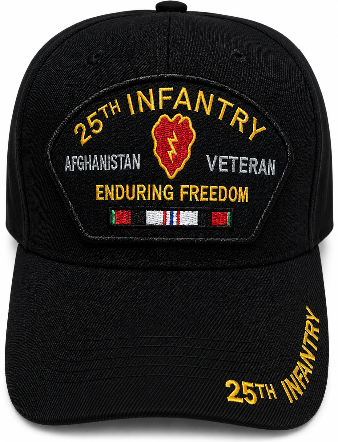 (25TH INFANTRY AFGHANISTAN VET Military Cap - Officially Licensed