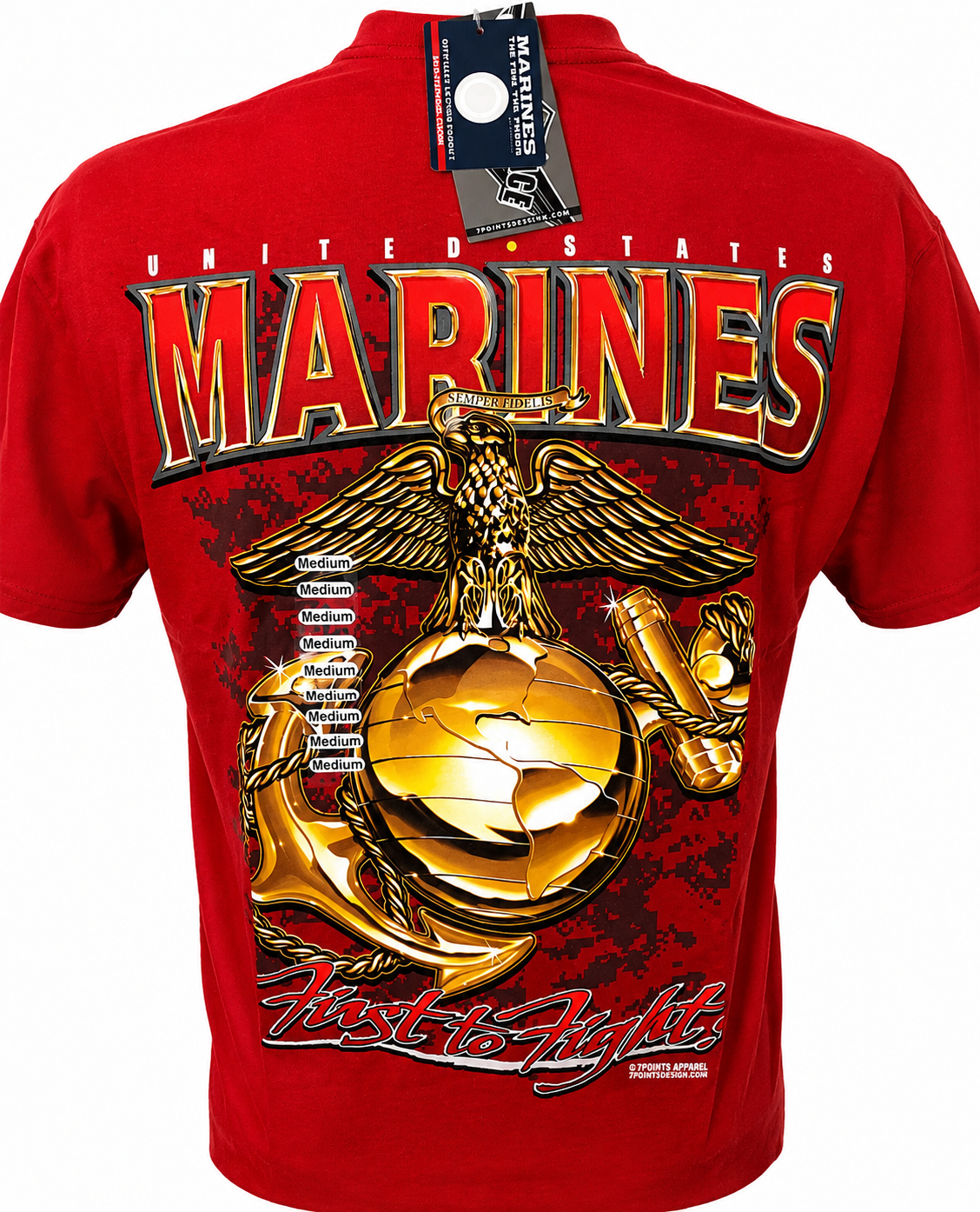 1 Marine tee - Officially Licensed