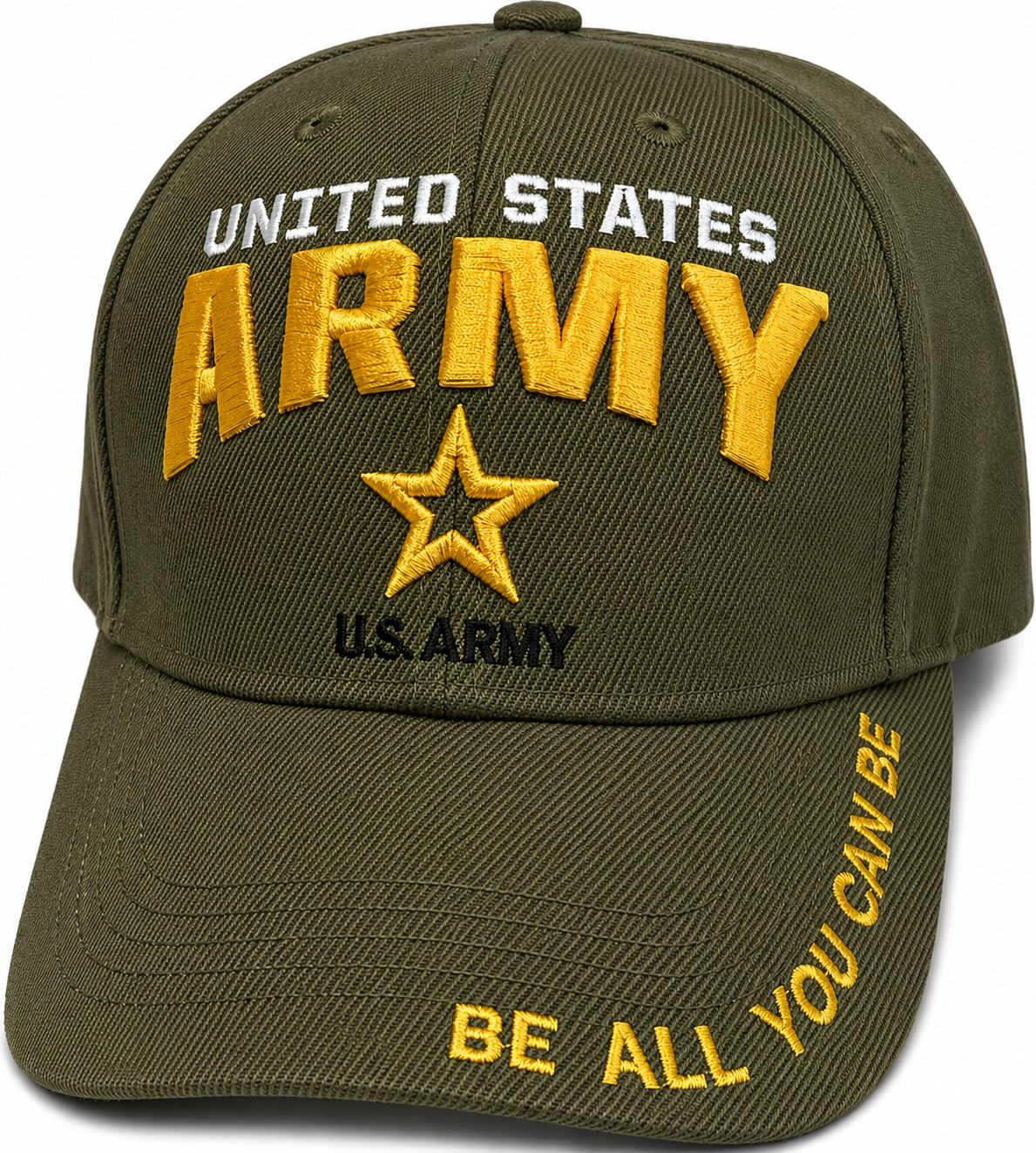 ( BOLD TACTICS ARMY GREEN Military Cap - Officially Licensed